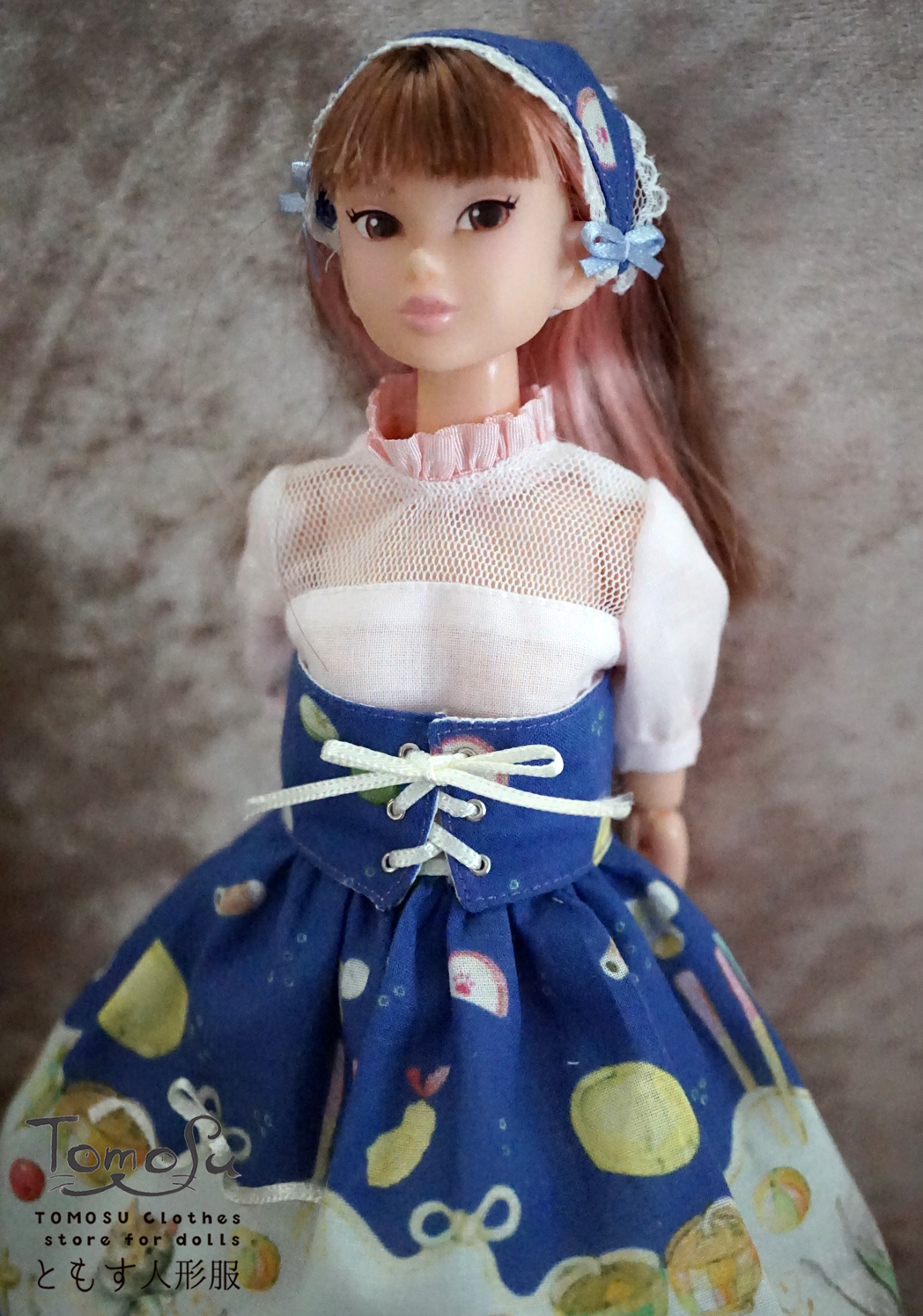 うどん×ロリィタファッション！？ – ともす-手作りドール服とお絵描き-